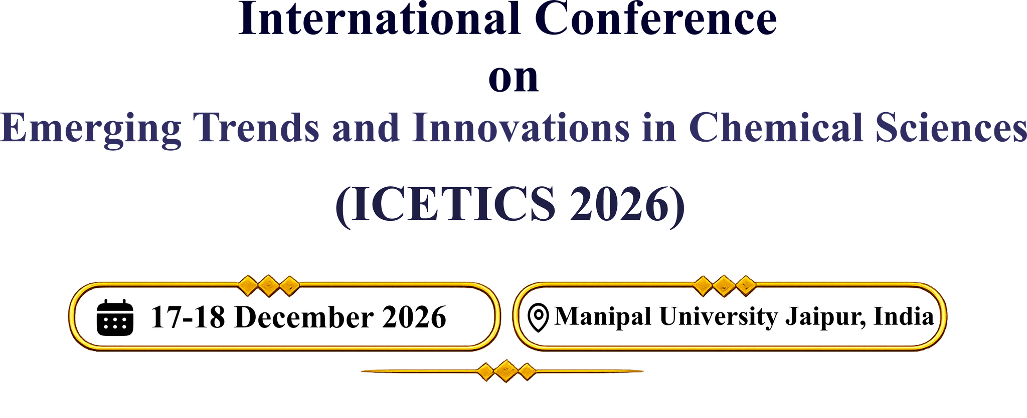 ICETICS 2026 Title Banner